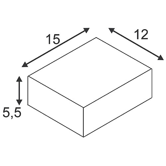 Applique da esterno antracite moderna