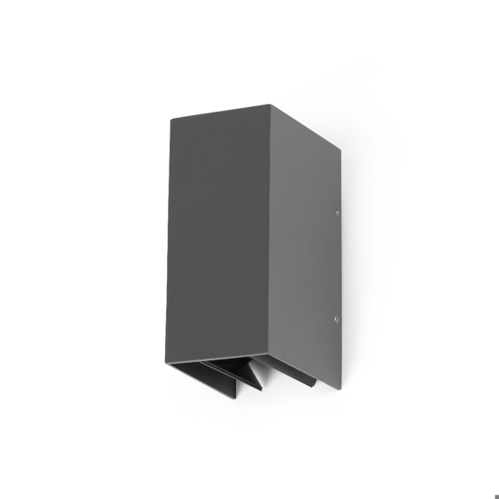 Applique da esterno led 6w 3000k moderna fascio luce regolabile