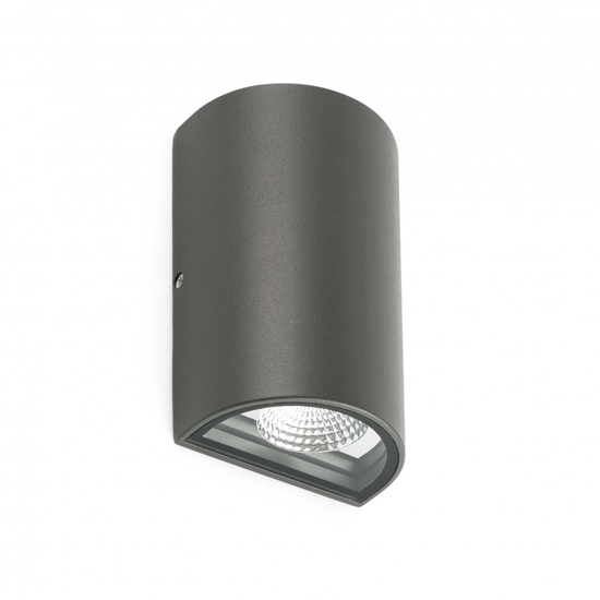 Applique da esterno led 6w 4000k moderna biemissione