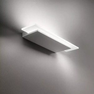 Applique linea light dublight led 13w 3000k moderna bianca