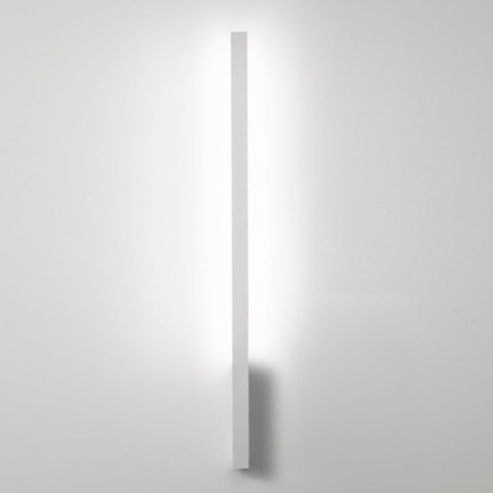 Quad stilnovo applique led 18w 3000k bianco design moderna