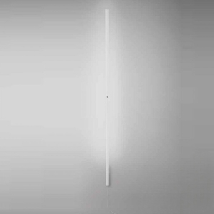 Xilema stilnovo applique led 25w 3000k moderno alluminio lucido