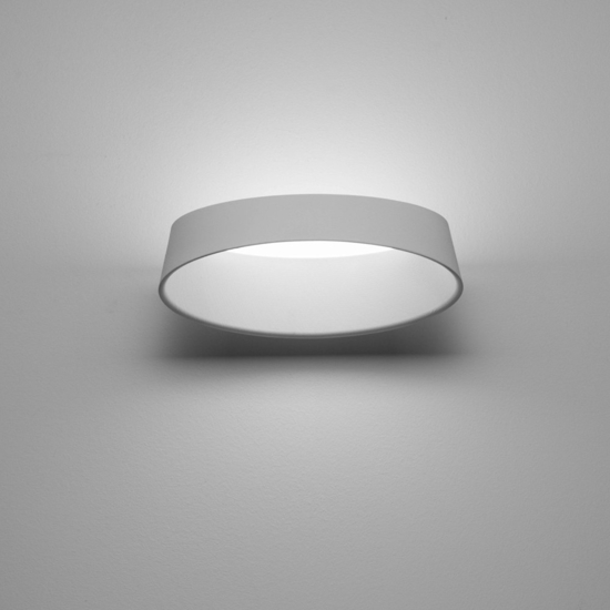 Oxygen stilnovo applique led 17w 3000k bianco moderna