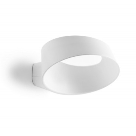 Oxygen stilnovo applique led 17w 3000k bianco moderna