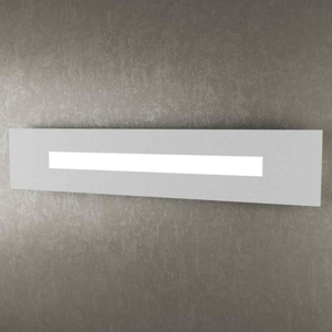 Wally top light applique led grigio 30w moderna
