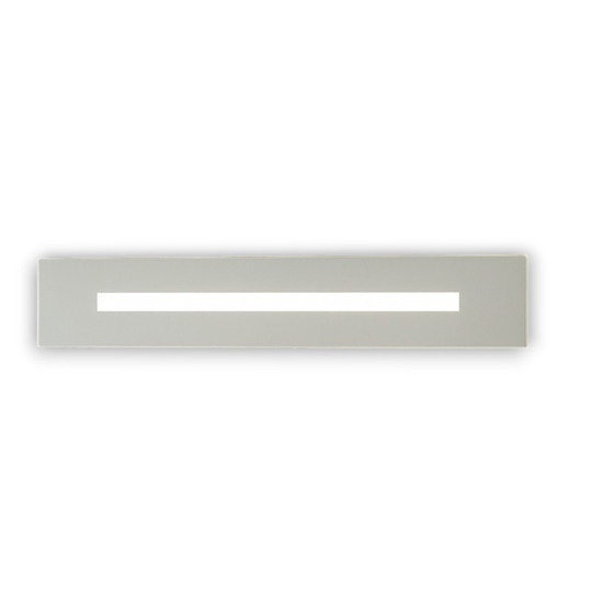 Wally top light applique led grigio 30w moderna