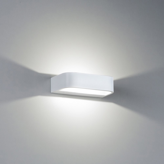 Isyluce applique da parete led 6w 3000k bianco moderna