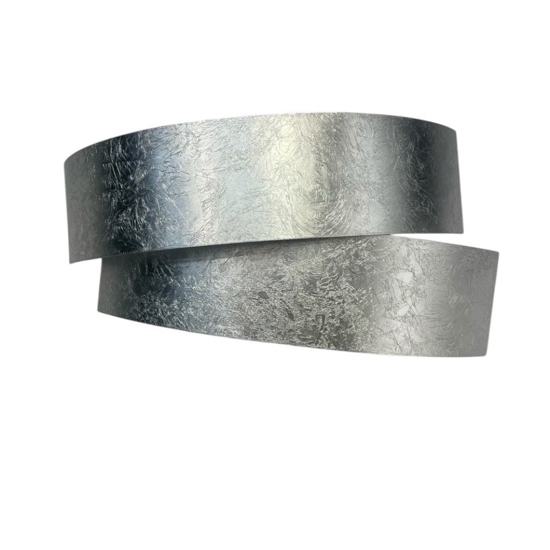 Marchetti pura applique lampada da parete foglia argento fp