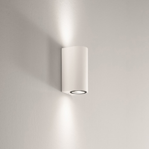 Applique per esterno moderno bianco tondo isyluce