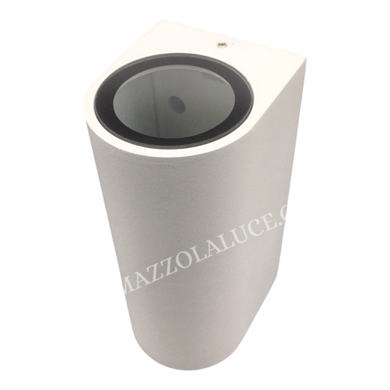 Applique per esterno moderno bianco tondo isyluce