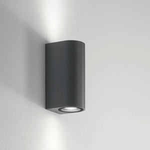 Lampada applique per esterno moderna antracite isyluce biemissione