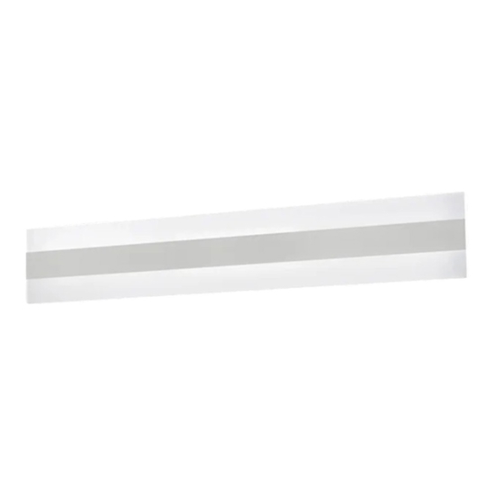 Applique led 30w 3000k design moderna bend perenz illuminazione
