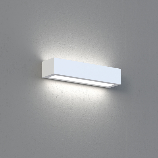 Applique di gesso bianco moderno rettangolare fp