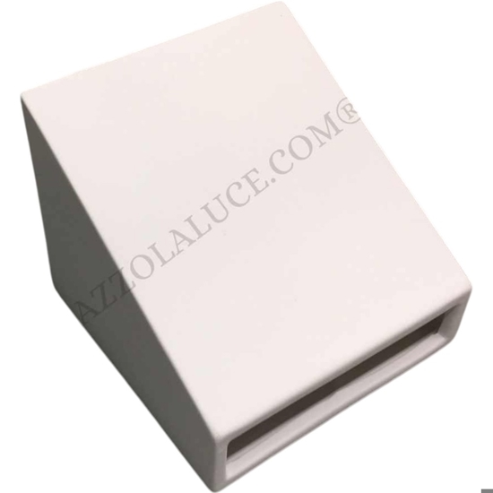 Applique da parete bianco di gesso ceramico
