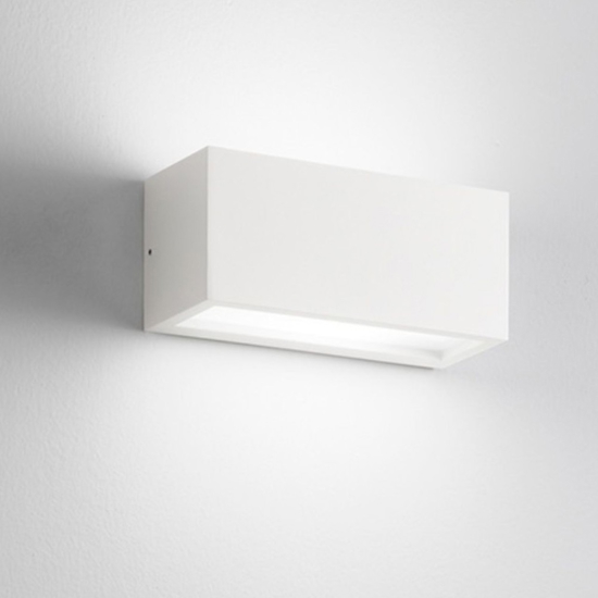 Isyluce applique deco per esterno bianco r7s