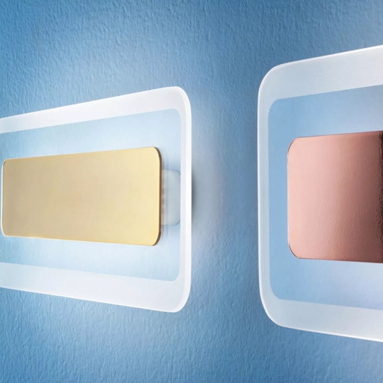 Linea light antille s rame applique led 28w 3000k