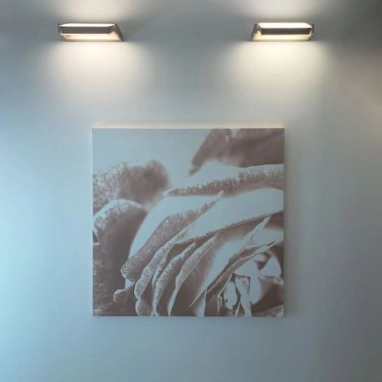 Axella vivida applique led 18w 3000k orientabile sabbia