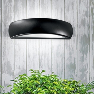 Giove ap1 ideal lux applique curvo da esterno nero
