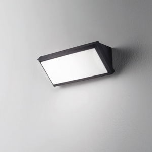 Isyluce applique da esterno led 3000k antracite moderna anti corrosione