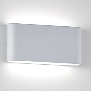 Isyluce applique da esterno bianco led 20w 4000k moderna