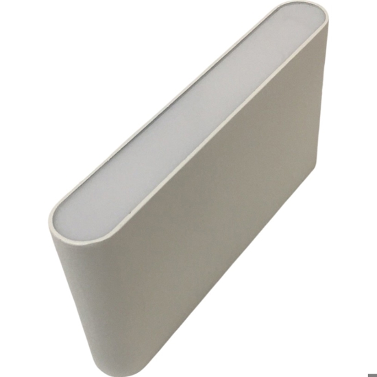 Isyluce applique da esterno bianco led 20w 3000k moderna fp