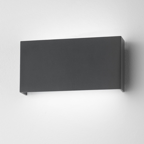Isyluce applique per esterni antracite 12w 3000k fp