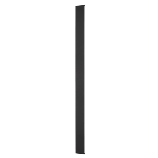 Applique da esterno 120cm led 44w 3000k rettangolare nero