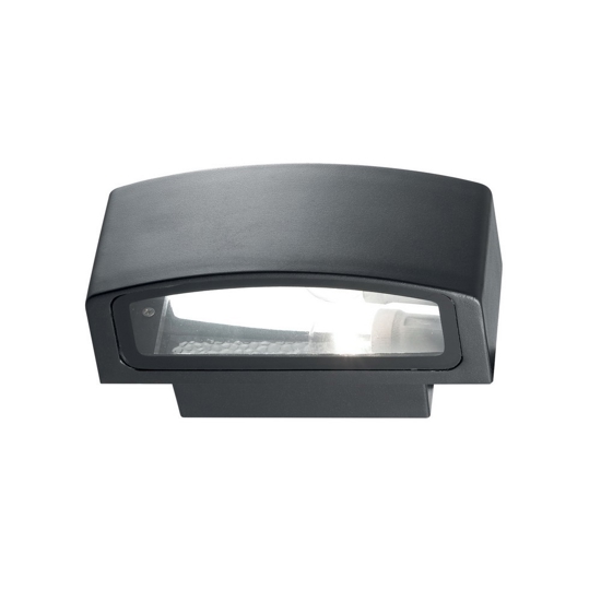 Applique da esterno andromeda ap1 nero ideal lux