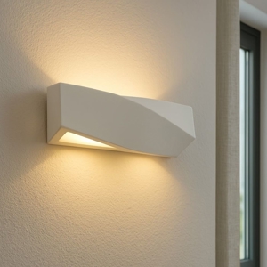 Applique di gesso bianco pitturabile moderna fp