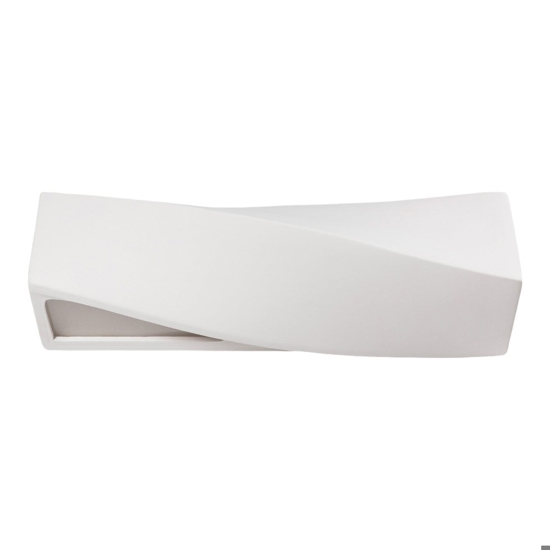 Applique di gesso bianco pitturabile moderna fp