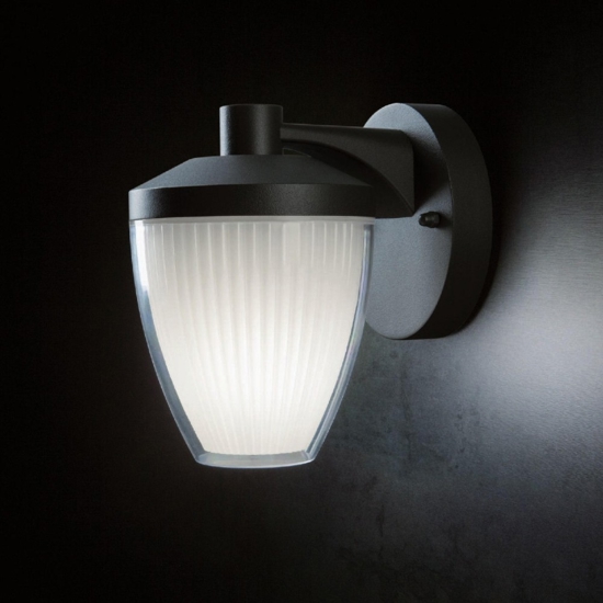 Applique per esterno grigio fp
