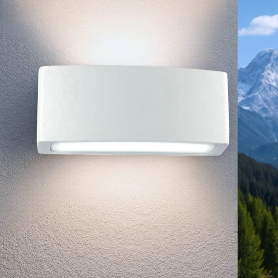 Andromeda ap1 grigio ideal lux applique da esterno