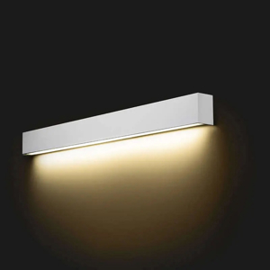 Applique bianco 92cm rettangolare led 16w 3000k