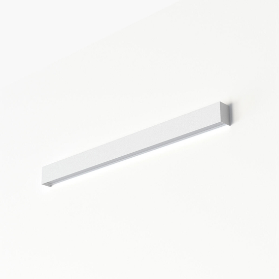 Applique bianco 92cm rettangolare led 16w 3000k
