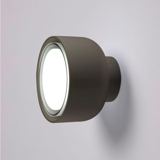 Applique led da parete soffitto moderna vivida bottone bronzo