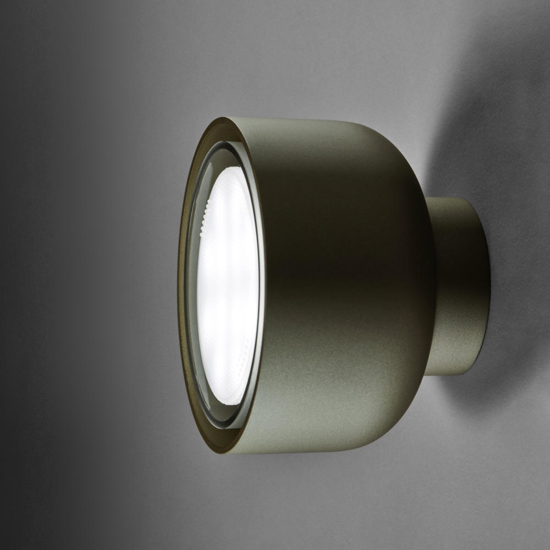 Vivida bottone applique led sabbia design moderno