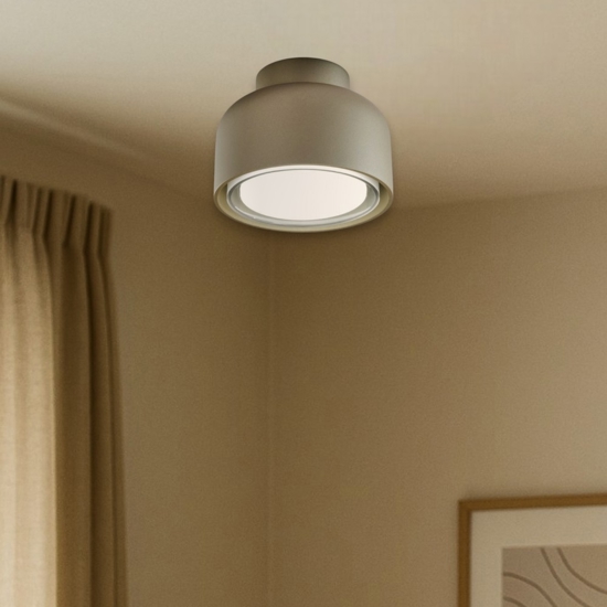 Vivida bottone applique led sabbia design moderno