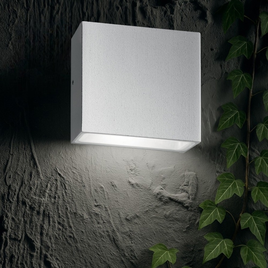 Tetris-1 ap1 ideal lux applique per esterno bianco luce monoesmissione