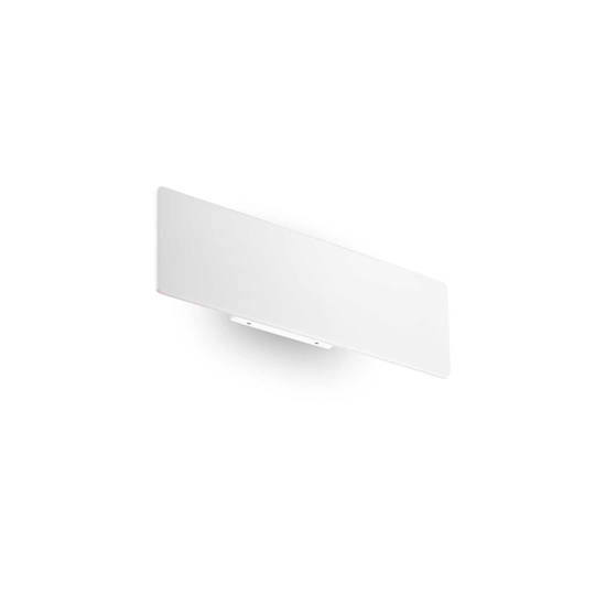 Applique zig zag bianco ap1 d29 led 12,5w 3000k ideal lux moderna