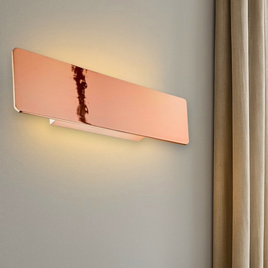 Zig zag ap1 d29 rame applique ideal lux led 12,5w 3000k moderna