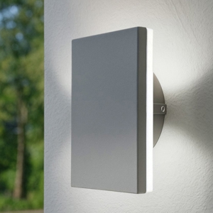 Applique per esterno antracite quadrato led 9,6w 3000k