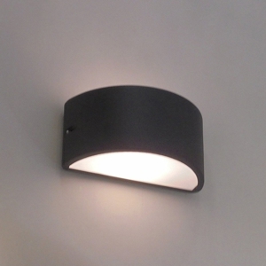 Rex-2 ap1 applique da esterno antracite ideal lux