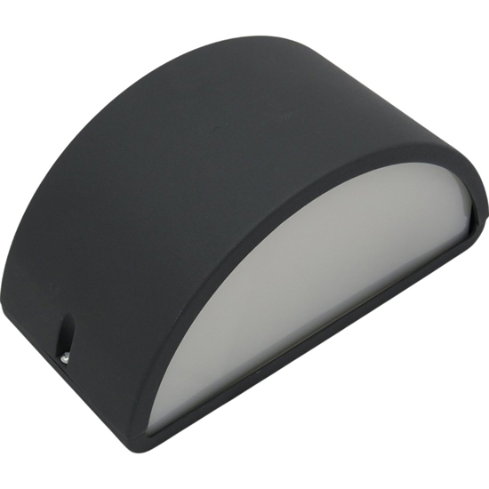 Rex-2 ap1 applique da esterno antracite ideal lux