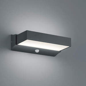 Applique per esterno antracite con sensore movimento 11w 3000k