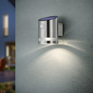 Applique a luce solare da esterno con sensore di movimento 3w 3000k