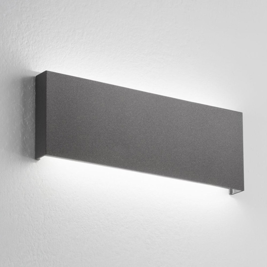 Applique da esterno rettangolare led 30w 3000k 4000k wally affralux