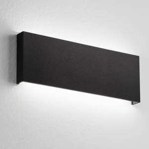 Applique nero per esterno moderna wally affralux 30w 3000k 4000k