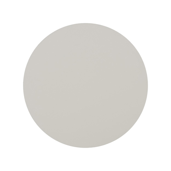 Applique da parete beige disco rotondo 20cm moderna