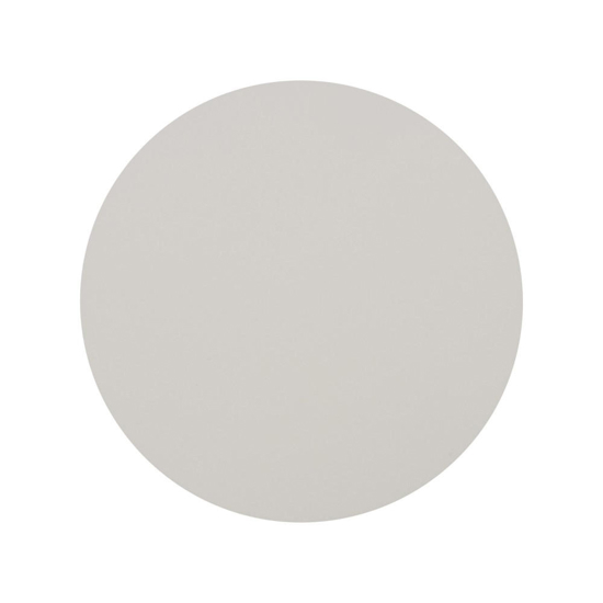 Applique cerchio disco beige 40cm da parete moderna