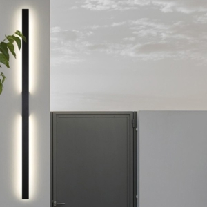 Applique per esterno moderno antracite rettangolare 24w 3000k